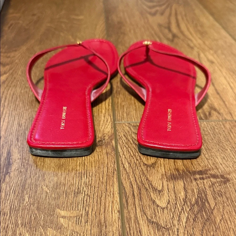 Tory Burch Red Women's Sandals size 10 - Picture 4 of 7
